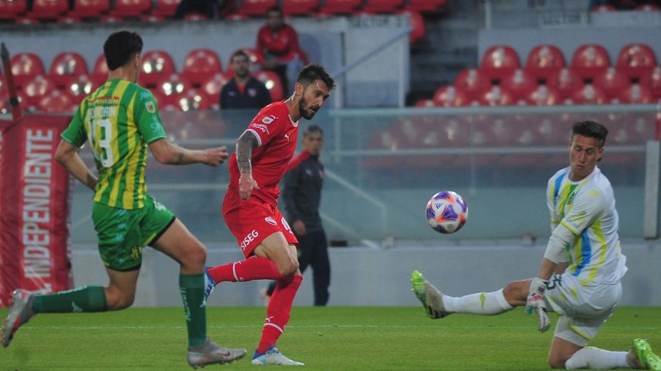 Ferreyra abrió el marcador