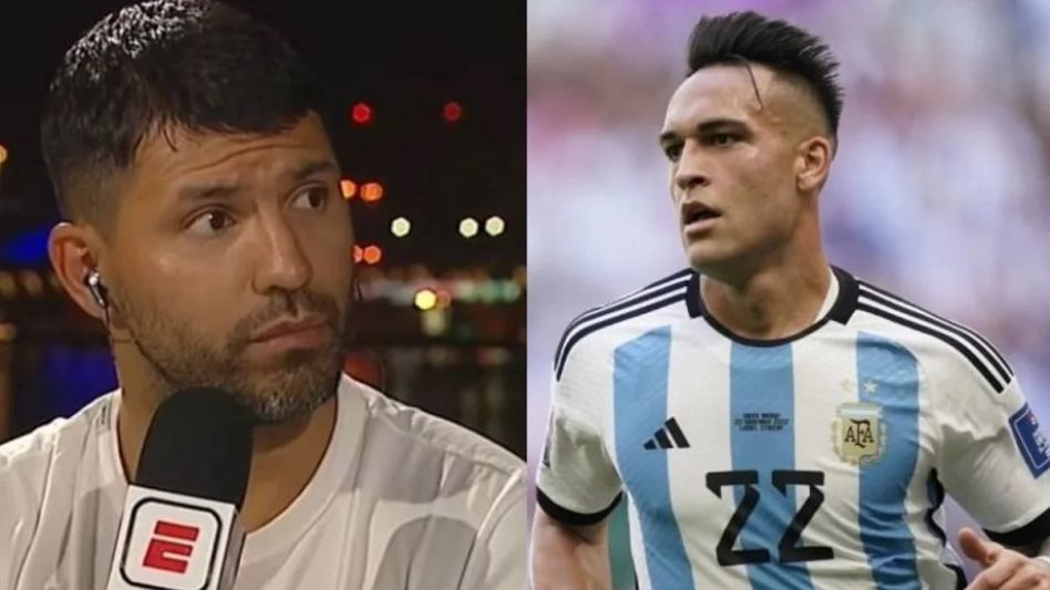 El Kun habló de Lautaro Martínez