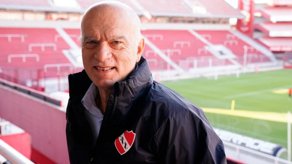 "Me encantaría seguir siendo presidente de Independiente"