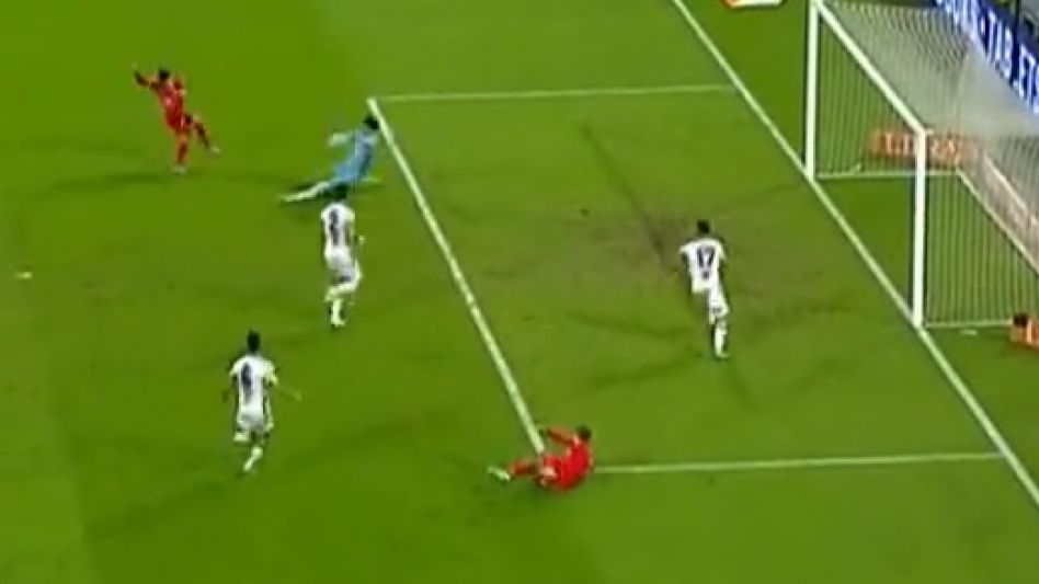 El gol de la victoria