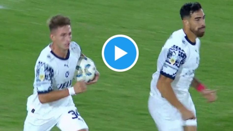 De cabeza empató Giménez