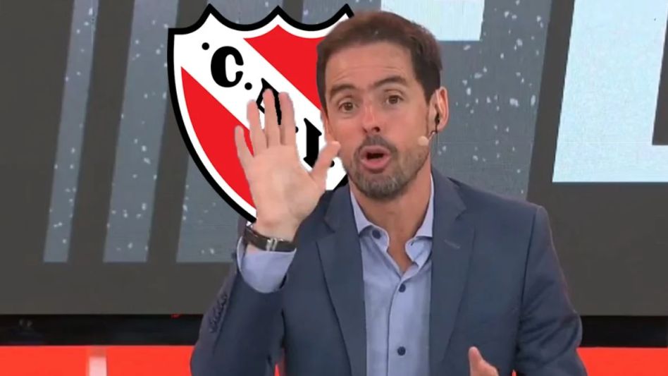 "Estoy encantado de como juega Independiente"