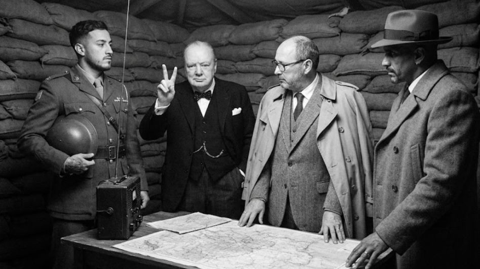 "Al lado tuyo es Churchill"