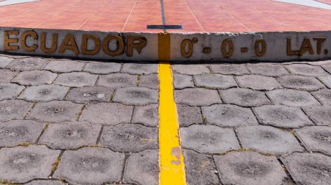 La línea del Ecuador