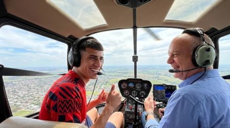 "Ponelo en el aire..."